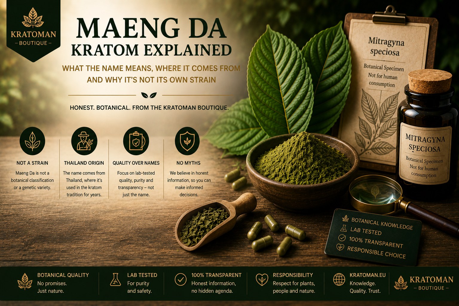 Maeng Da Kratom explained – what the name means, origin and why it's not its own strain