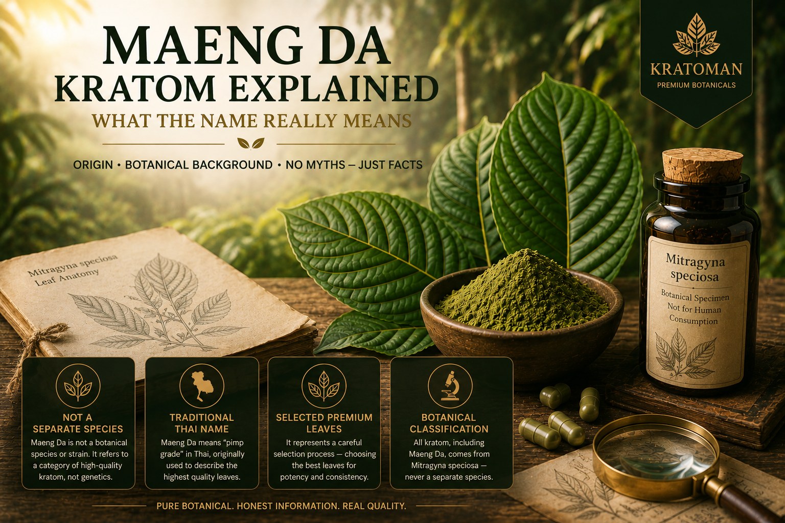 Maeng Da Kratom is not a strain – explanation of the name, origin and facts